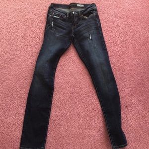 I am selling blue Aeropostale skinny jeans